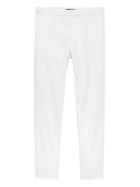 Banana Republic Mens Aiden Slim Rapid Movement Chino Pant Optic White Size 44w