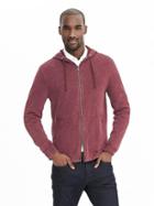 Banana Republic Mens Heritage Shirttail Hoodie Size L Tall - Black Rose