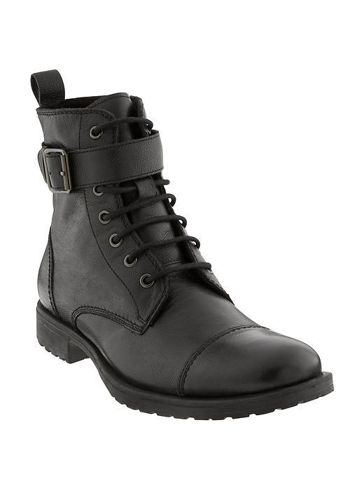 Banana Republic Mens Chad Boot Size 10 - Black