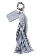 Banana Republic Suede Bag Tassel - Glacier Ice
