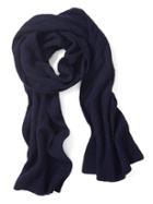 Banana Republic All Over Cable Scarf - Navy
