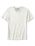 Banana Republic Mens Vintage Vee Pocket Tee Size L - Transition Cream