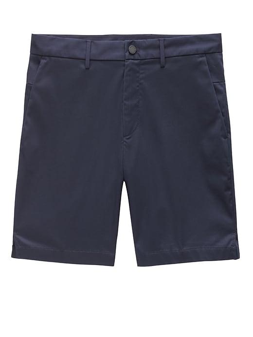 Banana Republic Mens 9 Core Temp Aiden Slim Short Navy Size 40w