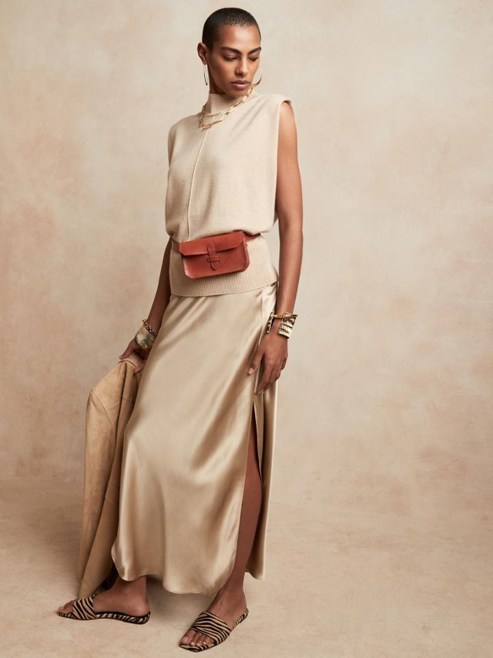 Dreamer Silk Maxi Skirt