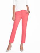 Banana Republic Womens Avery Fit Crop Size 0 Regular - Hybrid Coral