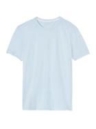 Banana Republic Mens Soft-wash Crew-neck T-shirt Mist Size L