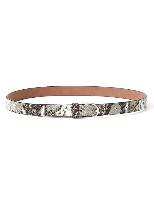 Banana Republic Snake Print Trouser Belt