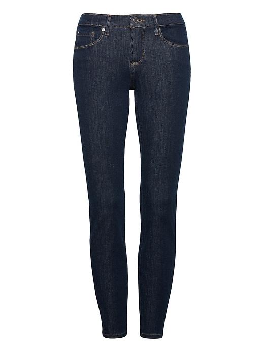 Banana Republic Womens Skinny Zero Gravity Stay Blue Ankle Jean Indigo Size 29