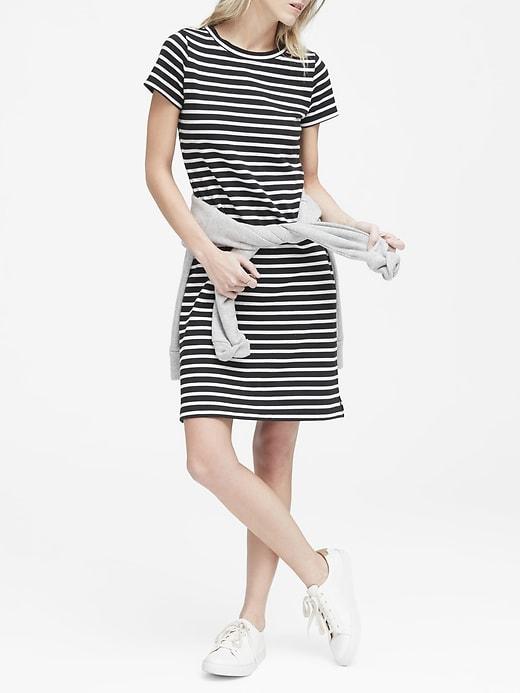 Banana Republic Stripe T-shirt Dress