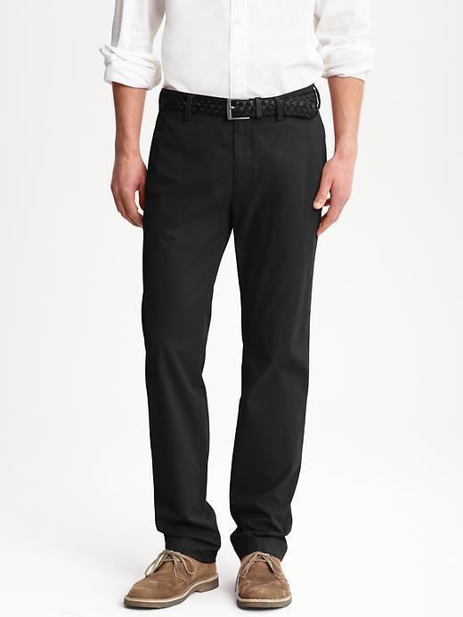 Banana Republic Emerson Vintage Straight Chino - Black
