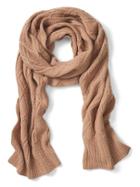 Banana Republic All Over Cable Scarf - Camel