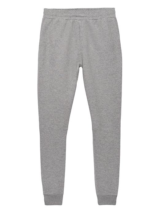 Banana Republic Mens Moisture-wicking Jogger Pant Heather Gray Size L