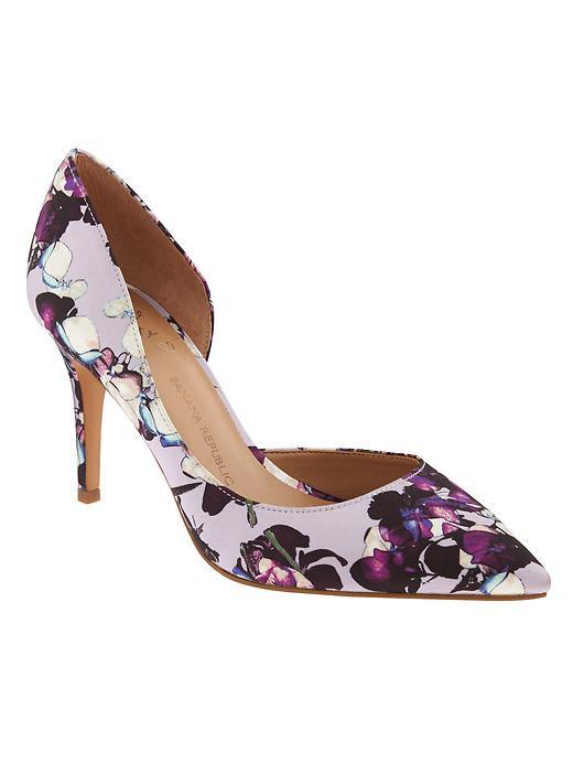 Banana Republic Andilla D'orsay Pump Size 10 - Lilac Blush