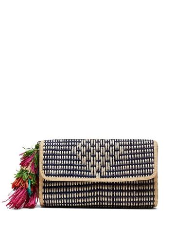 Banana Republic Womens Mar Y Sol   Dalia Clutch Navy Size One Size