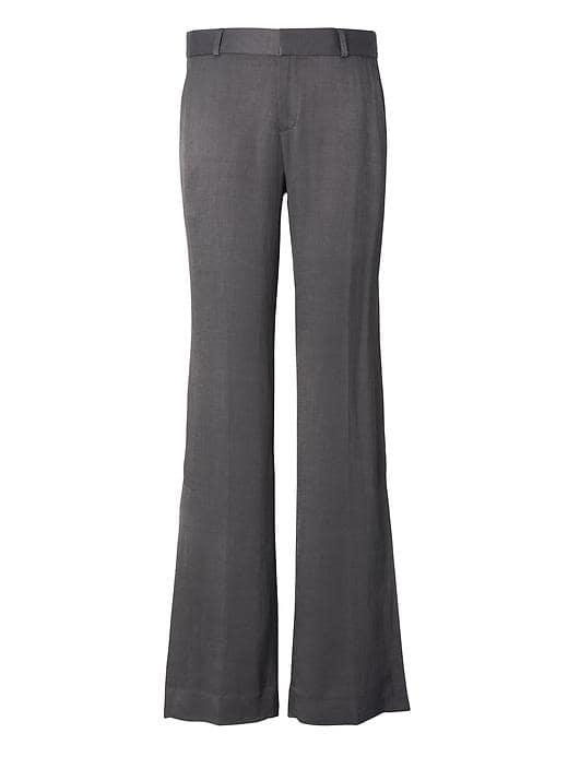 Banana Republic Heritage Logan Fit Vented Hem Pant - Mink Gray