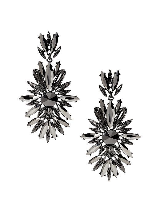 Banana Republic Fleur Drop Earring Size One Size - Crystal