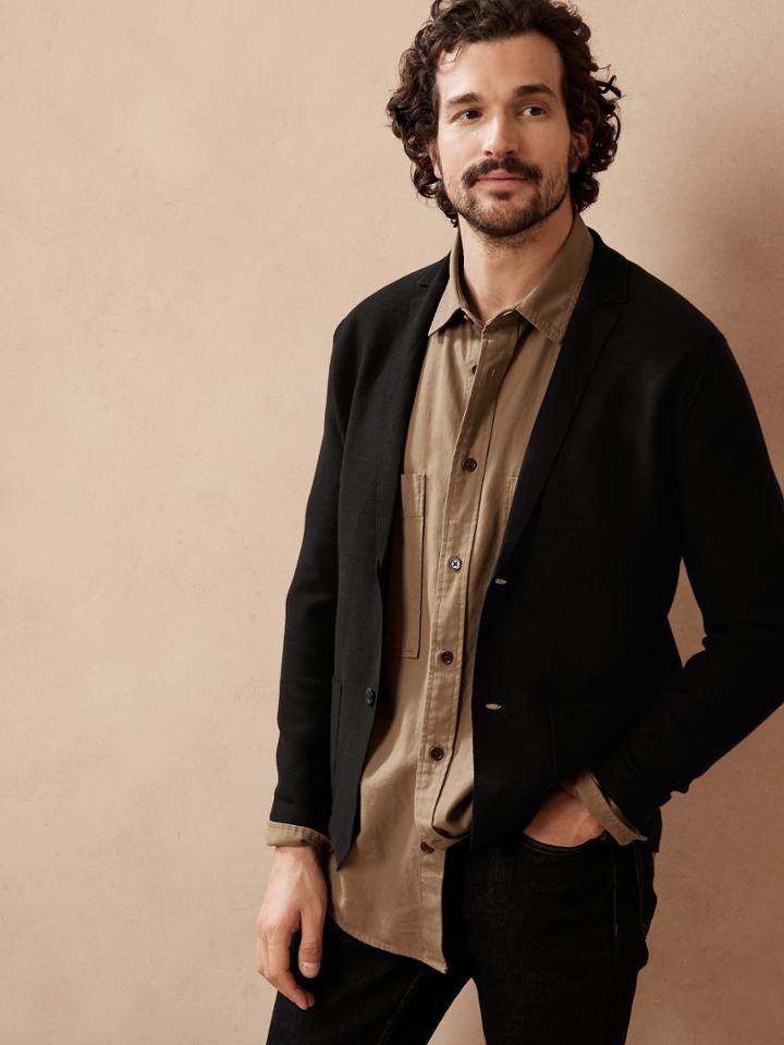 Supima Sweater Blazer