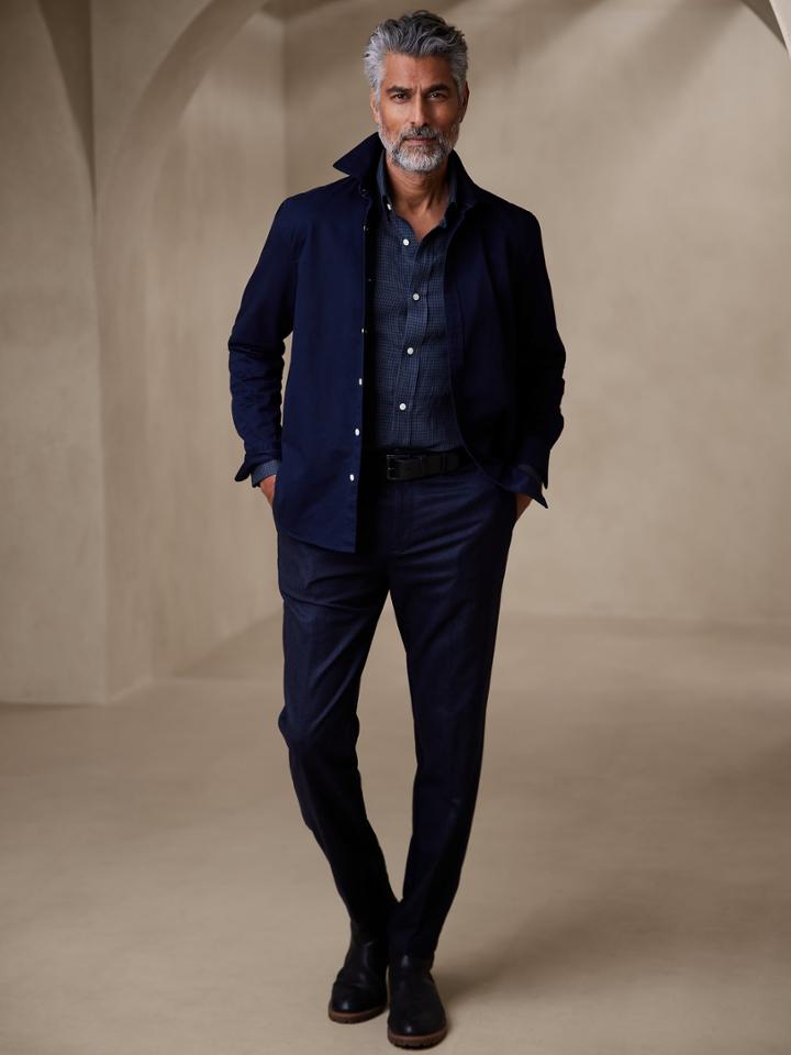 Terme Linen-cotton Dress Shirt