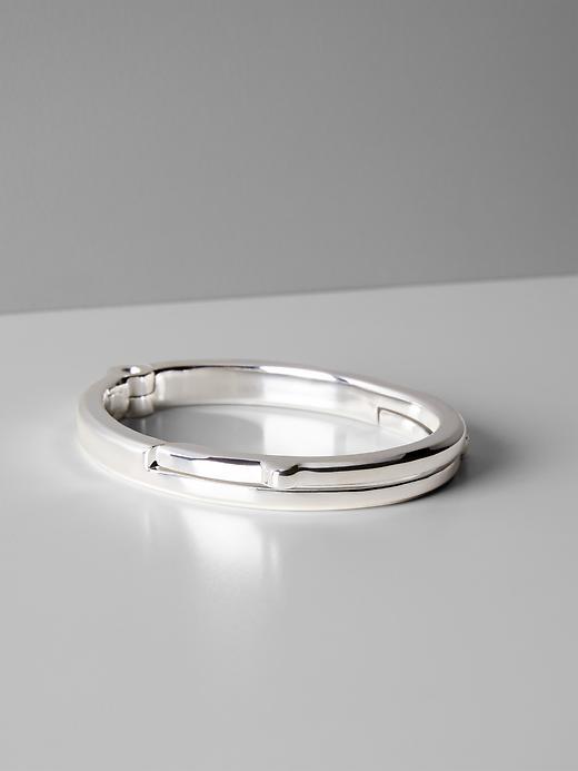 Banana Republic Womens Giles &amp; Brother Latch Cuff Size One Size - Silver