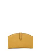 Banana Republic Womens Vegan Leather Wallet Yellow Size One Size