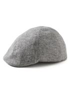 Banana Republic Mens Pieced Driving Cap Size L/xl - Gray Texture