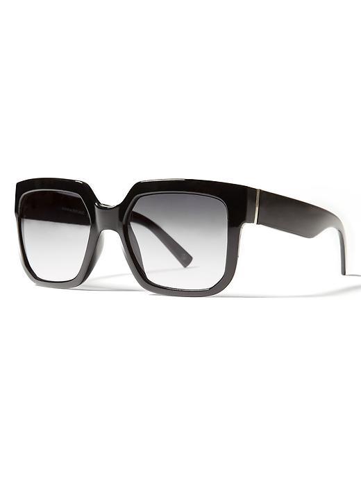 Banana Republic Maya Sunglasses Size One Size - Black