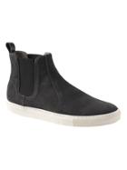Banana Republic Mens Tully Sneaker Chelsea Dark Charcoal Size 10 1/2