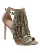 Banana Republic Bryce Fringe Sandal Size 10 - Vicuna