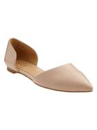 Banana Republic Womens Aiden D'orsay Flat Size 10 - Pink Pebble