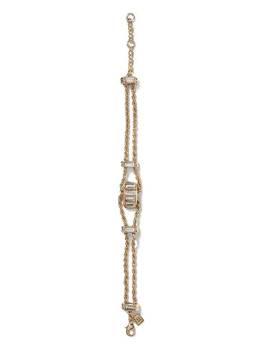 Banana Republic Womens Rope Chain Bracelet Gold Size One Size