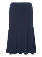 Banana Republic Womens Japan Online Exclusive Ribbed Sweater Skirt Navy Blue Size Xs