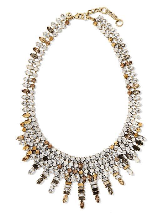 Banana Republic Northern Lights Statement Necklace - Neutral