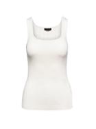 Banana Republic Womens Ribbed Sweater Tank White Size Xxl