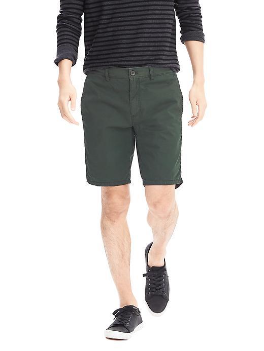 Banana Republic Mens Aiden Slim Elasticized Back Short Size 28w - New Olive