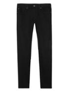 Banana Republic Mens Slim Black Japanese Traveler Jean Black Wash Size 35w