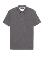 Banana Republic Mens Don';t-sweat-it Polo Shirt Dark Charcoal Size S