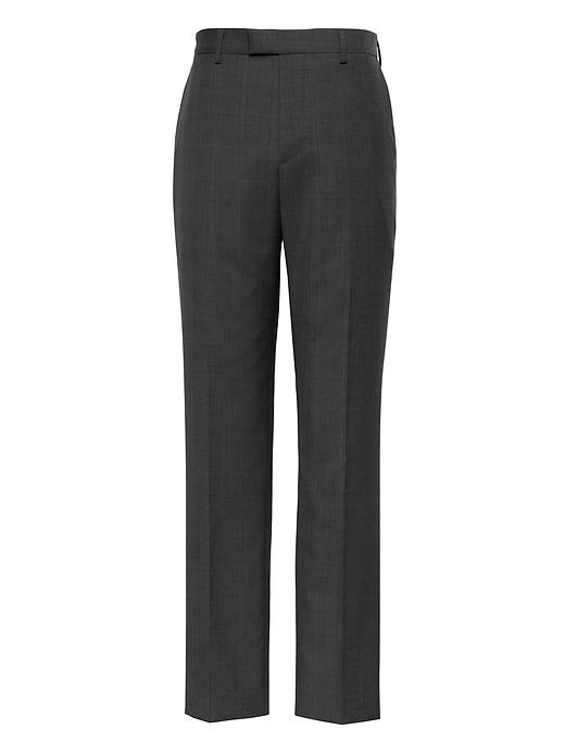 Banana Republic Standard Italian Wool Plaid Suit Pant
