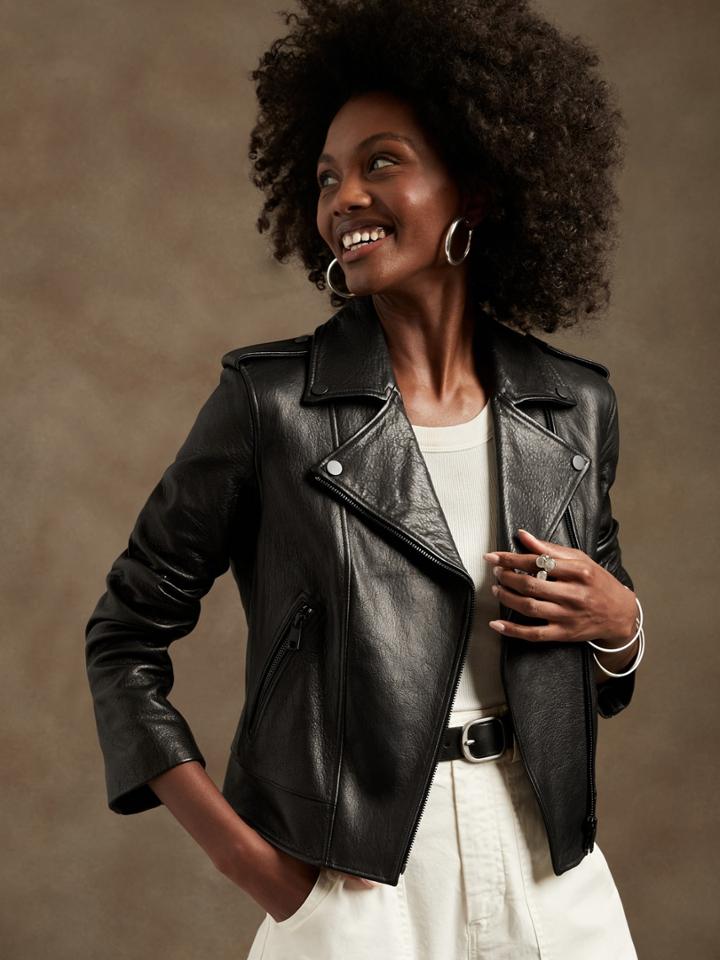Essential Leather Jacket