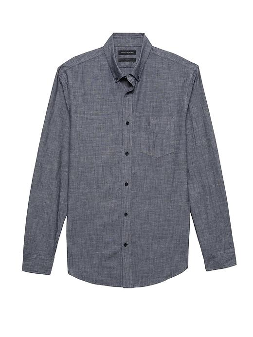 Banana Republic Standard-fit Chambray Shirt