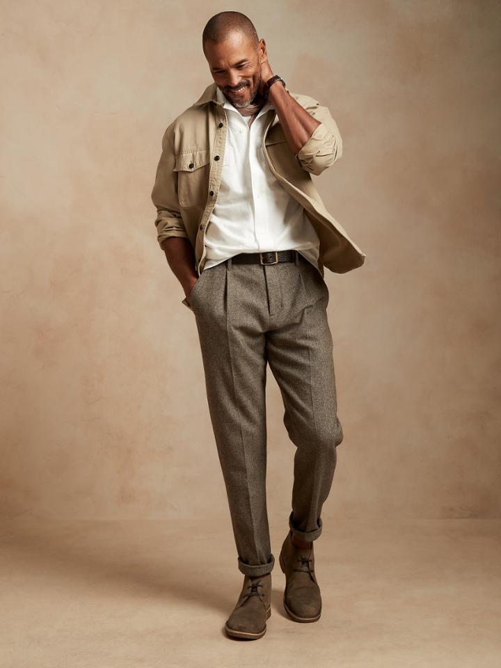 Linen-cotton Resort Shirt