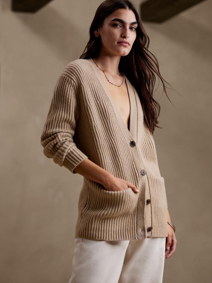 Curio Cashmere Cardigan
