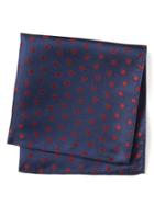 Banana Republic Mens Polka Dot Pocket Square Size One Size - Navy