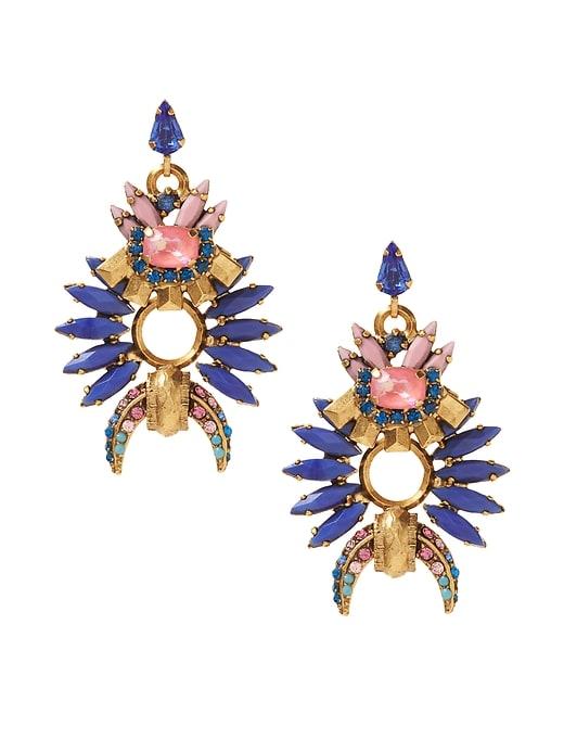 Banana Republic Womens Elizabeth Cole   Arnett Earring Blue Size One Size