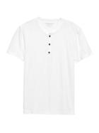 Banana Republic Vintage 100% Cotton Henley T-shirt