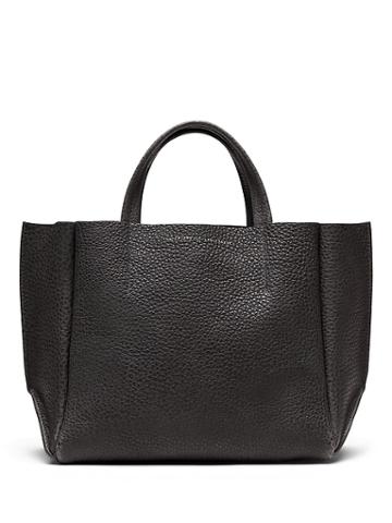 Banana Republic Womens Ampersand As Apostrophe   Buffalo Small Half Tote Dark Charcoal Size One Size