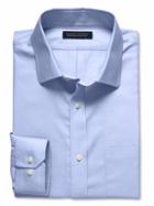 Banana Republic Men's Sky Blue Classic Fit Non-iron Shirt