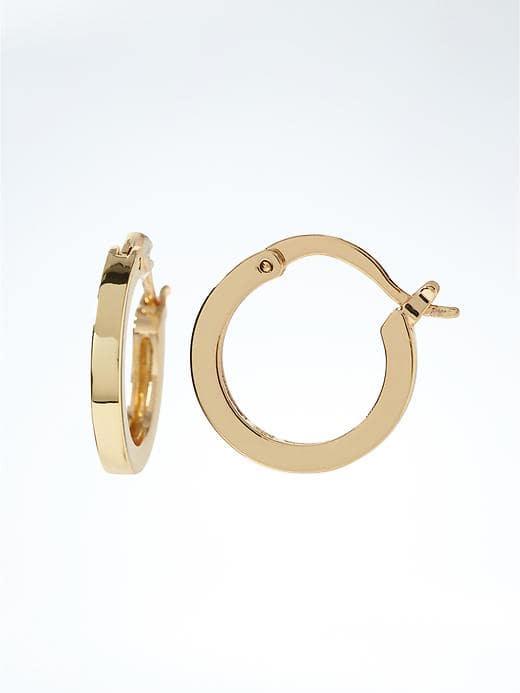 Banana Republic Mini Hoop Earring - Gold