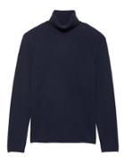 Banana Republic Mens Cashmere Turtleneck Sweater Navy Blue Size Xs