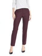 Banana Republic Ryan Fit Flannel Pant Size 0 Petite - Royal Violet
