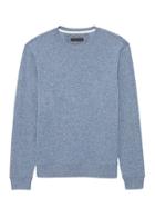 Banana Republic Mens Waffle-knit Crew-neck Thermal T-shirt Powder Blue Heather Size Xxl